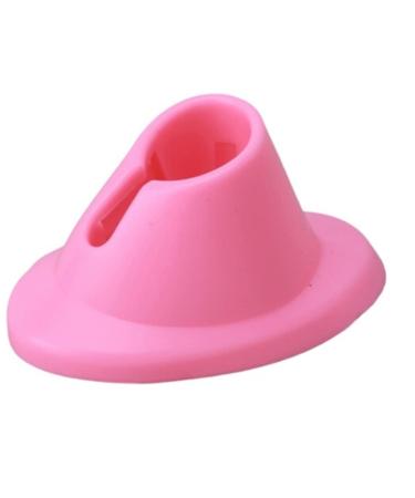 HELPFLOWER Pink Rubber Nail Polish Bottle Holder - Manicure Display Stand for Nail Art Supplies - Buy Online on GoSupps.com