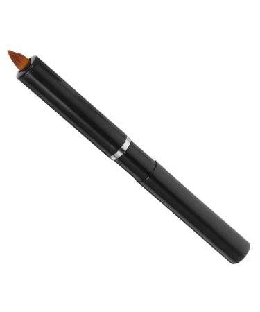 DOITOOL Tricolor lip gloss lip makeup lip gloss applicator makeup brush for women lips aluminum artificial fiber make up lip brush women makeup tools lipstick portable telescopic