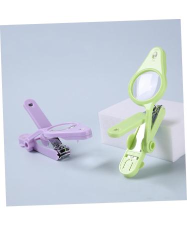 minkissy 1pc Nail Clippers Nail Cutters Men Trimmer Fingernails Clippers Pet Nail Clipper Nail Trimmer for Baby Nail Shears Toenails Clippers Slicer Stainless Steel Portable Purple Man 15*4.5*1.6cm Purple - Buy Online on GoSupps.com