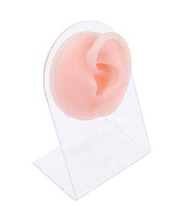 Piercing Kit Jewelry Tools Jewelry Tools Jewelry Tools Silicone Ear Model Rubber Ear Fake Ears Ear Model Soft Reused Ear Necessities Jewerly Set Jewerly Set Ear Piercing Kit complexion 11.5x7.5cm