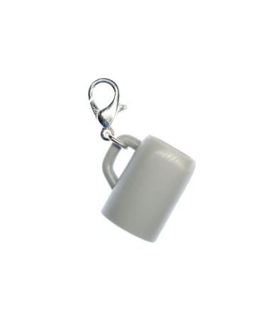 Miniblings beer jug humps Oktoberfest Charm Zipper Pull measure Oktoberfest - Handmade Fashion jewelry I chain pendant silver -plated - beggar pendant beggar bracelet - trailer for bracelet