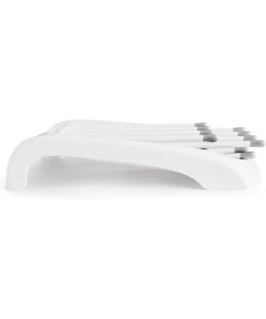 EliteKoopers Folding Baby Bottle Drying Rack Holder Feeding Cup holder (1Pcs White) - Buy Online on GoSupps.com