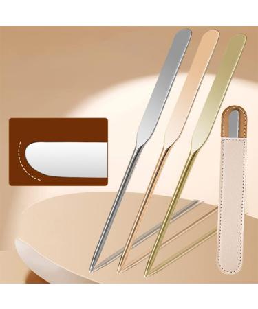 Buy Korean Makeup Spatula & Sponge Set | Professional Facial Tools - Stainless Steel Mixing Stick for Beginners - Buy Online on GoSupps.com