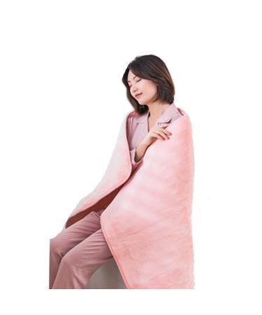 VVHuda heating blanket Intelligent timing and fast heating insulation flame -retardant heating blanket office at home red 39.5 * 17.7 inch small gift pink 39.9 * 23.6in