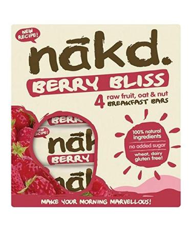 Nakd Nakd Fruit-Free Berry Happiness Oat and Nut Multipack 4 x 30g