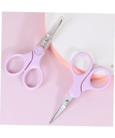 NOLITOY Mustache Trimmer & Eyebrow Scissors - Stainless Steel Beauty Shears for Precision Grooming | Small Metal Scissors for Men & Women - Buy Online on GoSupps.com