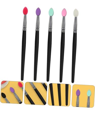 DOITOOL 5pcs Eye Shadow Brush Makeup Brush Flat Eyeshadow Brush Makeup Tools The Face Cosmetic Brush - Buy Online on GoSupps.com