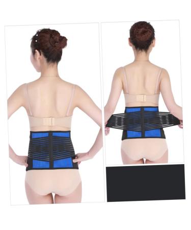 Adjustable Waist Support Belt & Back Brace for Work - XL Black | Ultimate Comfort & Protection for Sports & Fitness - Buy Online on GoSupps.com