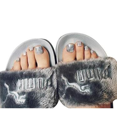 24Pcs Press On Toenails Marble False Toenails Full Cover French Tips Fake Toenails for Women Girls Sticker On Toenails Artificial Feet Nails Pedicure Art - Buy Online on GoSupps.com