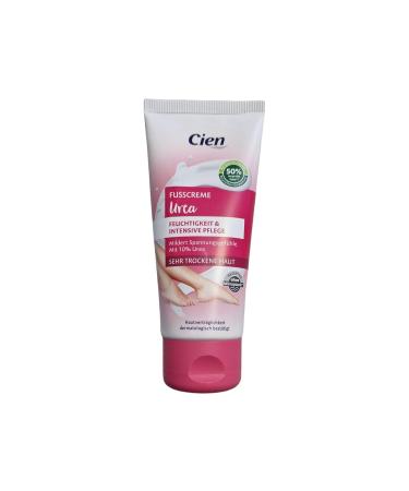 Cien Foot Cream Urea 10% - 4 Pack (4 x 100 ml) for Extremely Dry & Cracked Feet | Buy Internationally - Buy Online on GoSupps.com
