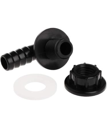 Rtengtunn Plastic Tank Connector | Waterproof Water Drainage Joints for Aquariums | Pipe Replacement Parts for Fish & Pets - Buy Online on GoSupps.com