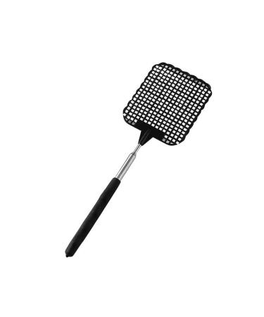 Extendable Fly Swatter -4 Pcs Plastic Telescopic Stainless Steel Rod Flapper Mosquito Bug Swatter