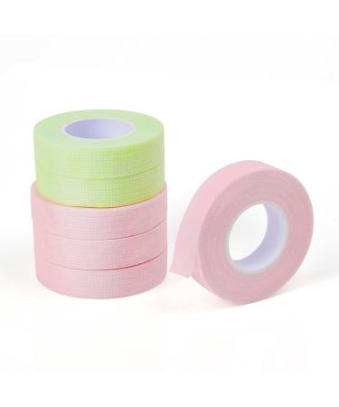 10 Rolls Adhesive Fabric Eyelash Extension Tape - Breathable Micropore Eyelash Tape for Extensions - 9m/10 Yards Each Roll - Multicolor | Best Quality Supplies - Buy Online on GoSupps.com