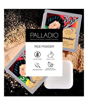 Buy PALLADIO Rice Powder - Warm Beige | International Shipping Available | Flawless Finish Makeup - Buy Online on GoSupps.com