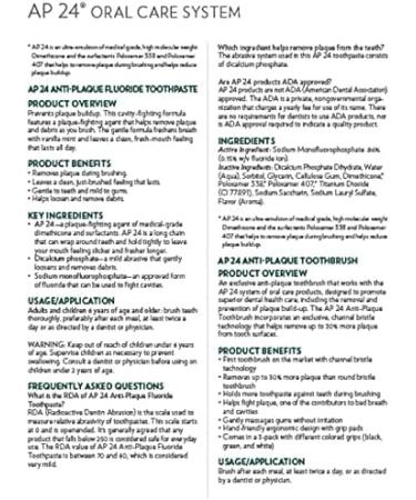 Nu Skin AP-24 Anti-Plaque Fluoride Toothpaste 6oz - Buy Online Today! - Buy Online on GoSupps.com