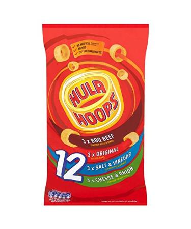 Hula Hoops Assorted 12 x 24g