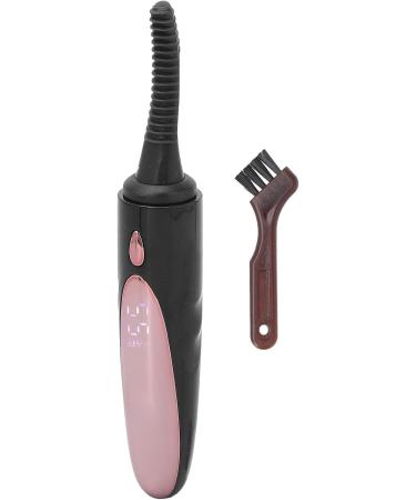 Verdant Touch Portable Electric Eyelash Curler Heated Electric Eyelash Curler Rechargeable Portable Silicone Brush Head for Women Black - Buy Online on GoSupps.com