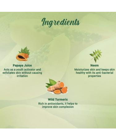 Biotique Papaya Deep Cleanse Face Wash - Gentle Exfoliation for Glowing Skin | 100% Botanical Extracts | All Skin Types | 2x100ml - Buy Online on GoSupps.com