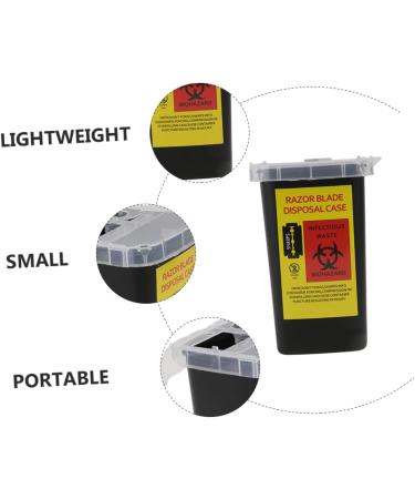 Minkissy 6 STK Blade Storage Box - Razor Dispenser Case for Hairdressers | Plastic Design & Convenient Storage - Buy Online on GoSupps.com
