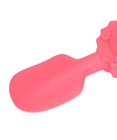 Baby Diaper Cream Brush  Gently Apply Baby Diaper Cream Spatula Silicone Suction Cup Base Avoid Dirty Fingers for Daily Use(Red)