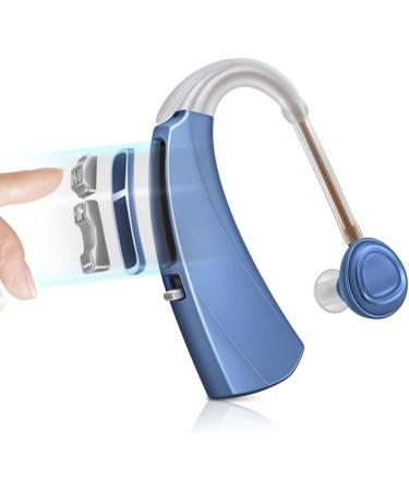 Britzgo Hearing Amplifier Quick Charge USB Dock Gem Blue - Rechargable Voice Enhancer - Buy Online on GoSupps.com