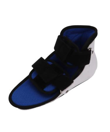 Ankle Stabilizer Walking Fracture Boot Breathable Ankle Support Wrap Foot Brace for Men and Women (Right Foot L)