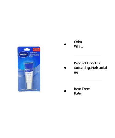 Vaseline Lip Therapy Advanced Formula 0.35 oz - Pack of 5 | Hydrating Lip Balm Set - Buy Online on GoSupps.com