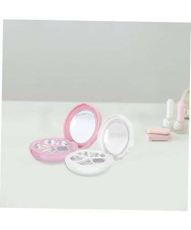 Minkissy 2 Sets Makeup Portion Tray | Empty Eyeshadow & Highlighter Cases | Magnetic Storage for Lipgloss & Lipstick - Buy Online on GoSupps.com