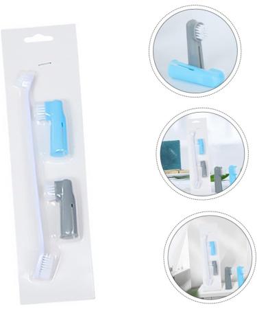 Didiseaon 3pcs Pet Toothbrush Dog Dental Nursing Supplies Cat Dental Care Dog Oral Toothbrush Toothpaste Clean - Buy Online on GoSupps.com
