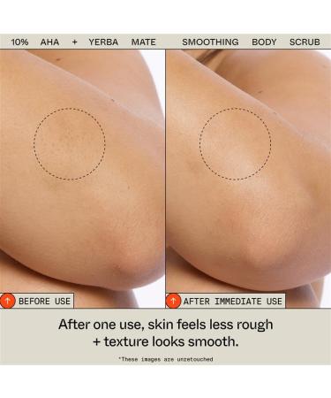 Buy Youth To The People 10% AHA Yerba Mate Body Scrub - Vegan Exfoliator for Sensitive Skin Smooth Dry Texture Invigorating Scent - 8 fl oz - Buy Online on GoSupps.com