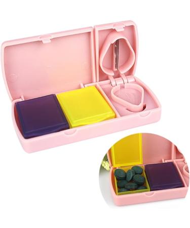 Buy Healeved 3pcs Splitter Cutter Tablets Divider Storage Pack | International Shipping Available - Buy Online on GoSupps.com