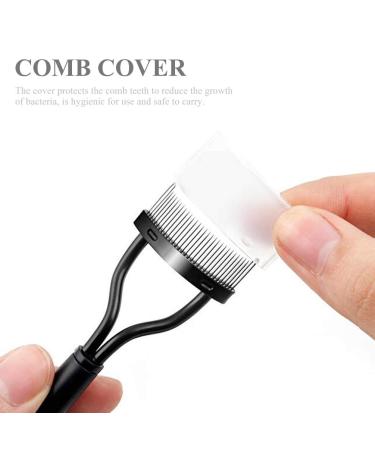 2 PCS Metal Teeth Eyelash Comb & Makeup Mascara Applicator - Curler & Separator Grooming Brushes - Buy Online on GoSupps.com