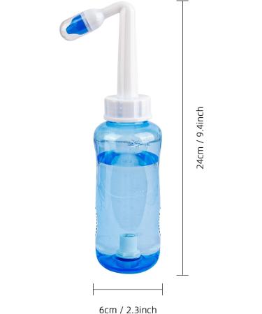 Buy Nasal Shower Set - 300ml Nasal Douche for Adults & Kids | Effective Cold & Allergy Relief - Buy Online on GoSupps.com