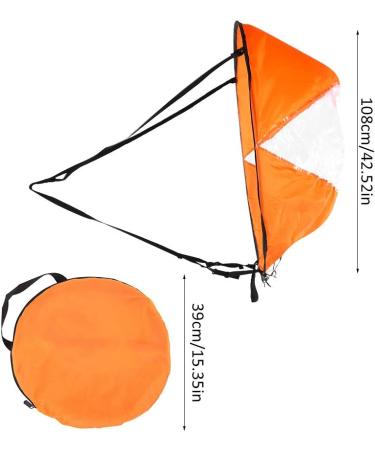 EVTSCAN 15 Inch Foldable Kayak Sail Kit for Downwind and Upwind Windsurfing | Ideal for Kayak, Boat, Sailboat, Canoe - Buy Online on GoSupps.com