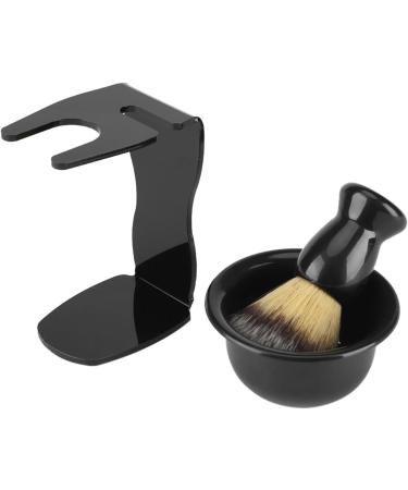Complete Men's Shaving Kit - Synthetic Brush Stand & Bowl | Exfoliating Bristles for Ultimate Shaving Experience - Buy Online on GoSupps.com
