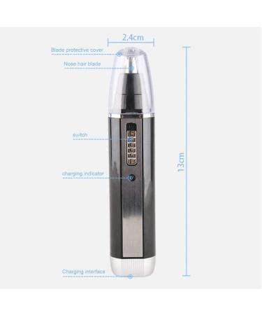 BDSHGRDH nose trimmer men Trimmer with interchangeable attachments for nose ear eyebrow and other details rinseable blades for hygienic care and easy cleaning - Buy Online on GoSupps.com