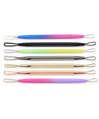 7pcs Double-headed Extrusion Ring Cleaning Tool Removers Acne Remover Double Head - Buy Online on GoSupps.com
