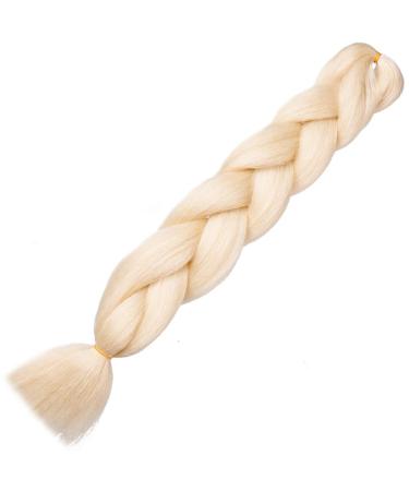 Buy 24-Inch Blonde 613# Braids Hair Extensions - 6PCs Pack - KanCalon Jumbo Synthetic Braiding Hair for International Shipping - Buy Online on GoSupps.com