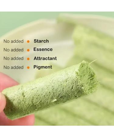 Kittygreen Sticks Kittygreen Cat Grass Teething Stick Cat Grass Chew Sticks for Hairball Removal and Cat Teeth Cleaning Natural Cat Grass Sticks Promotes Digestive & Increases Appetite (12PCS) - Buy Online on GoSupps.com