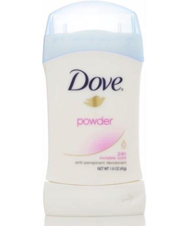 Dove Anti-Perspirant Deodorant Invisible Solid Powder 1.60 oz (Pack of 5)