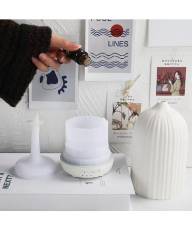 Buy Essential Oil Diffuser for Large Rooms - 100ML Aromatherapy Ceramic Diffuser with Timers Night Lights & Auto Off - Home & Office Humidifier - Buy Online on GoSupps.com