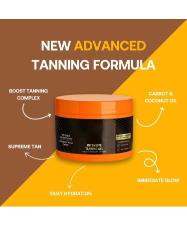 Tan Accelerator Cream Indoor Tanning Lotion Outdoor Tanning Oil Cream with natural ingredients for faster tanning (1 PCS) - Buy Online on GoSupps.com