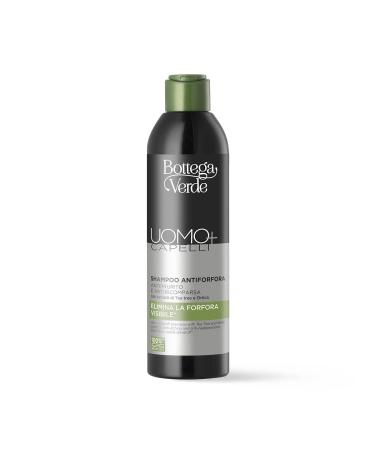 Bottega Verde Bottega Verde MEN+ HAIR - Anti-dandruff shampoo - with tea tree and nettle extracts - antipruritic and anti-reappearance - eliminates visible dandruff* (250 ml).