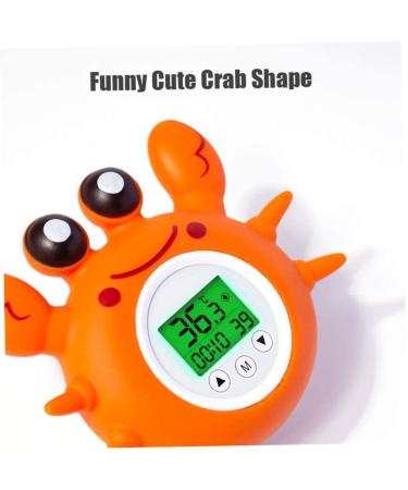 Digital Baby Bath Thermometer - LED Water Temperature & Room Gauge with Temperature Warning - Infant Bath Toy - Buy Online on GoSupps.com