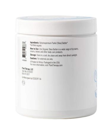 Organic African Shea Butter - Raw & Unrefined 16 oz | 100% Pure Natural Moisturizer for Body, Face & Hair - Buy Online on GoSupps.com