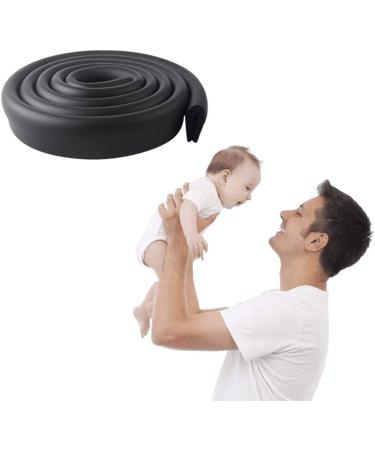 Vicloon Edge Protectors 2 M Foam Safety Strip and 4 Corner Cushion Protector Set Edge Corner Guards for Baby - Black - Buy Online on GoSupps.com