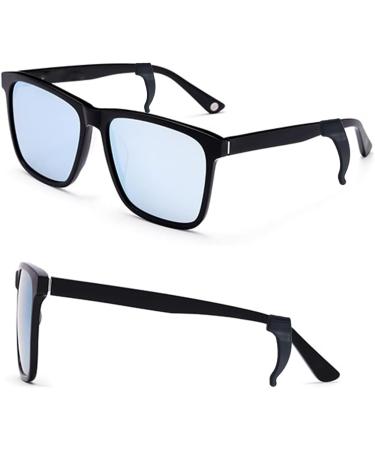 NSBELL 20 Pairs Anti-Slip Glasses Ear Hooks for Kids & Adults | Sports Glasses Holders | Silicone Ears for Sunglasses & Reading Glasses | Black & Transparent - Buy Online on GoSupps.com