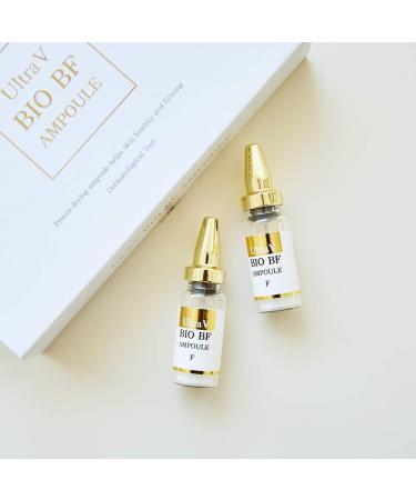 Ultra V Bio BF Ampoule - Regeneration Serum with Peptides Niacinamide & Hyaluronic Acid for Smooth Youthful Skin | Anti-Wrinkle & Skin Softening Treatment - Buy Online on GoSupps.com
