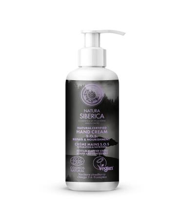 Natura Siberica certified hand cream SOS Repair & Nourishment