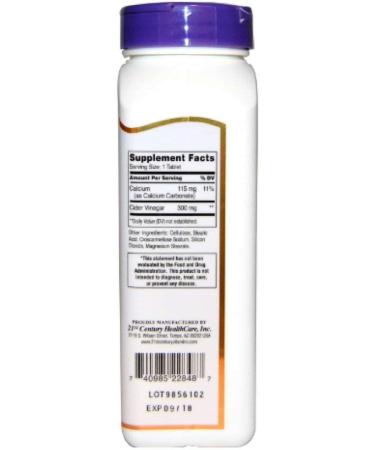 21st Century L-Arginine 1000 mg - 100 Tablets for Enhanced Performance - Buy Online on GoSupps.com
